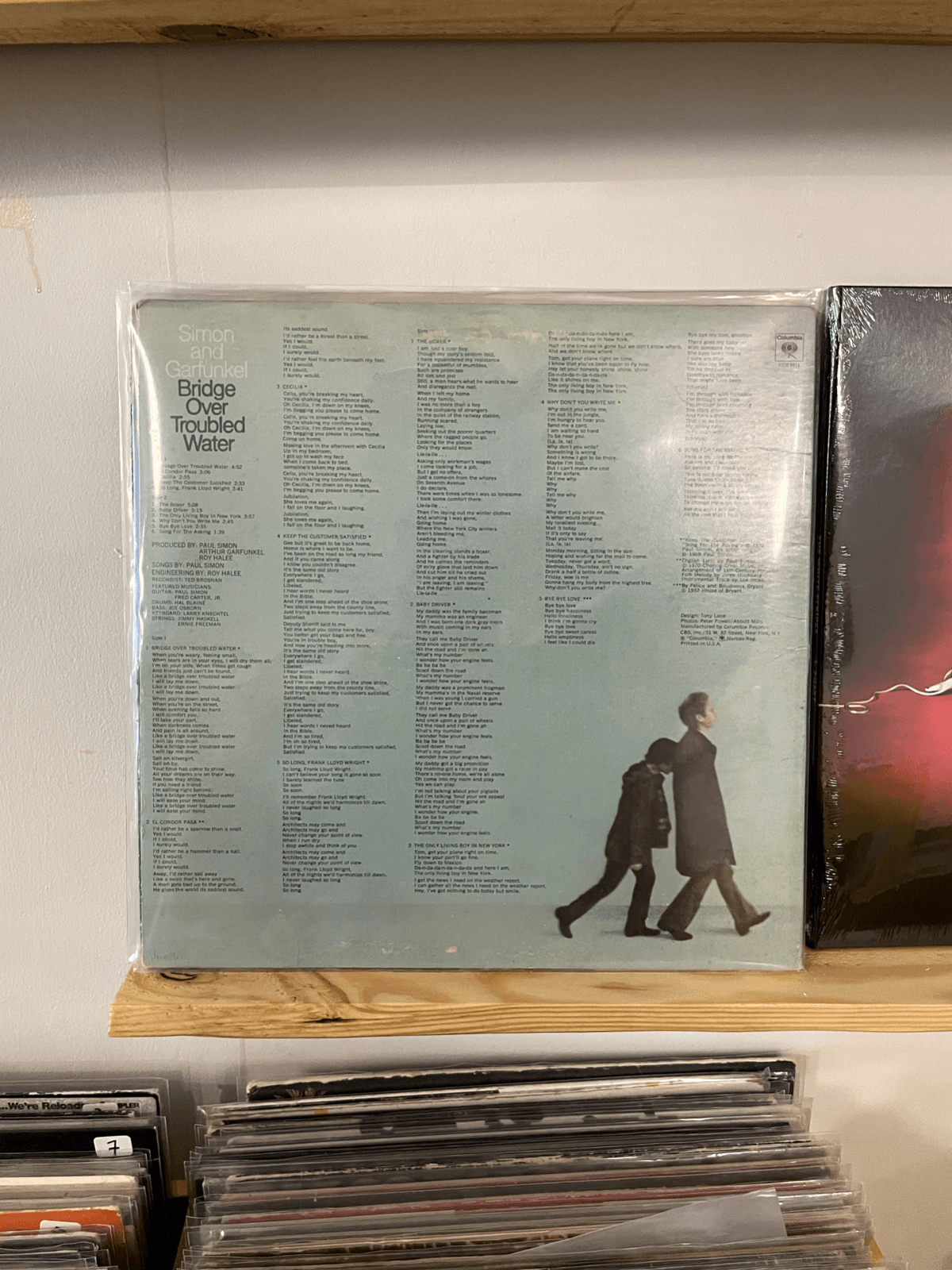 Simon & Garfunkel - Bridge Over Troubled Water 1st Press LP (1970) FREE SHIPPING