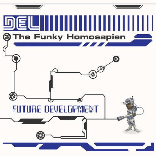 Del the Funky Homosapien - Future Development [Explicit Content] (Parental Advisory Explicit Lyrics, Colored Vinyl, Royal Blue, Silver) [2LP]