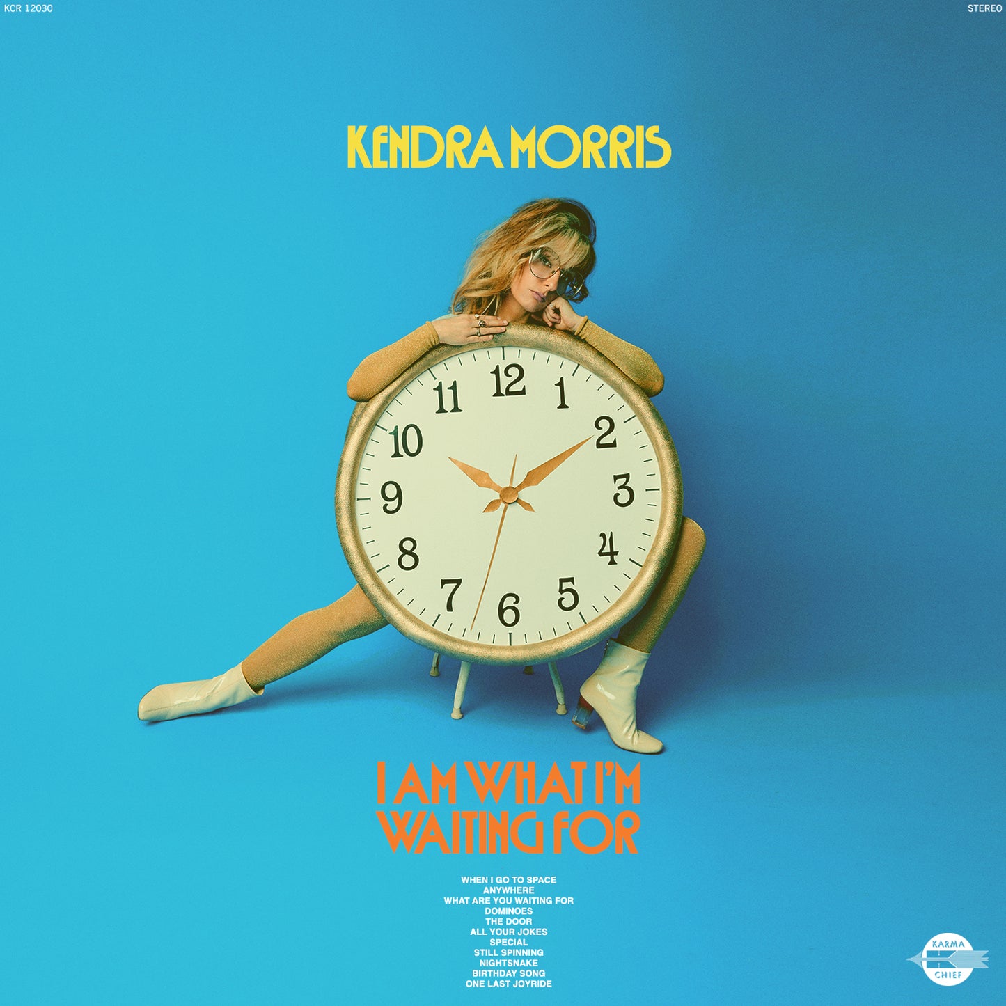 Kendra Morris - I Am What I'm Waiting For [LP - Transparent Blue w/ White Swirl] Vinyl