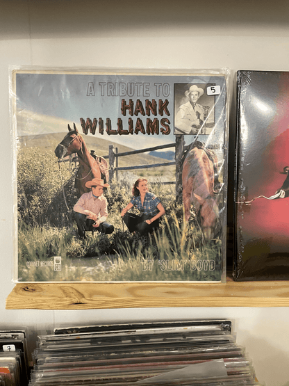 Slim Boyd ‎– A Tribute To Hank Williams, Coronet Records ‎(1962)